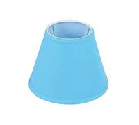 Aspen Creative 58915, Abat-jour de transition Empire UNO à couverture rigide, bleu ciel, 12,7 cm en haut x 22,9 cm en bas x 17,8 cm incliné/coulissant UNO 33 mm