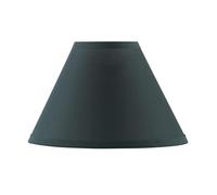 Aspen Creative Abat-jour Empire Uno 58757, vert forêt, 10,2 cm en haut x 25,4 cm en bas x 17,8 cm hauteur inclinée, glissement UNO 33 mm