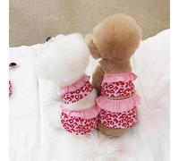 Aspen Global Energetic and Vital Robe de bain une pièce avec bonnet de bain pour chien et chat - Style dos nu - Pour fête sur la plage, jeux en plein air (rose, taille XL)