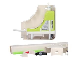 Aspen Pumps FP3472/5 Pompe de Vidange de Condensats Silent+ Mini Lime avec Goulotte EuroSplit 80 x 60 mm Couleur Ivoire Clair