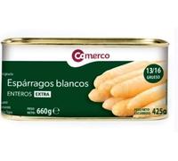 Asperges Blanches Entières Extra, 13/16, Pack de 2 Boîtes de 425g, Poids Égoutté 660g