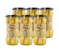 Asperges blanches extra épaisses Sabor de Rioja 8/12 pièces 540 g Boîte de 6 flacons