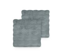 Aspero Coussins ' Milan ' gris foncé, Taille 45_x_45_cm