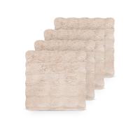 Aspero Coussins 'Milan' taupe, Taille 45_x_45_cm