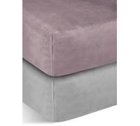 Aspero Draps 'Perpignan' gris clair / rose ancienne, Taille 180200_cm