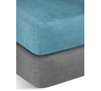 Aspero Draps 'Perpignan' turquoise / anthracite, Taille 140_x_200_cm