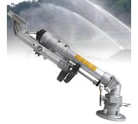 Asperseur Grande Surface avec Support à Bride 1,2 m MODEL50 | Portée 20-60 m, entrée 50 mm et 5 buses pour une irrigation efficace des cultures, pépinières et espaces verts