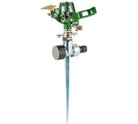 QLG 00976 Arroseur Circulaire sur Pique Tête en Métal Gris