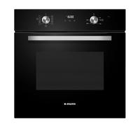 Aspes Four multifonction avec ventilateur en verre noir AHM8700DCN. Capacité 70 litres, 3000 W, 8 programmes, intérieur émaillé, nettoyage facile, affichage LED manuel, efficacité énergétique A