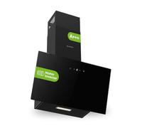 Aspes Hotte aspirante, 60 cm, verre noir, ACPD602AIN, puissance 41,5 m³/h, double pression, 3 vitesses, commande tactile, filtre lavable au lave-vaisselle.