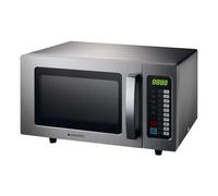 Aspes Installation de base au micro-ondes 25 L, en inox AMWH2510001MD. 1000W, 4 programmes, contrôle électronique, mode dégivrage, cavité en acier inoxydable, nettoyage facile, minuterie de 60 minutes