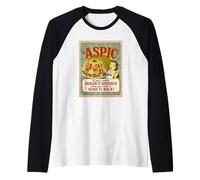 Aspic Moule à gélatine salée des années 1950 Gross Foods Parodie Manche Raglan