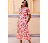 Aspiga Aspiga Blossom Pink Short Sleeve Sally Anne Dress Blossom Pink Large