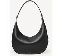 Aspinal of London Aspinal of London Black Hudson Slouchy Crescent Pebble Bag