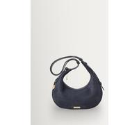 Aspinal of London Aspinal of London Blue Crescent Small Bag