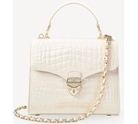 Aspinal of London Aspinal of London White Mayfair Midi Bag