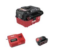 Aspirateur 18V VC 9 L MC 18 RC 9L + 1 batterie 5 Ah + 1 chargeur CA 12/18 230/CEE FLEX
