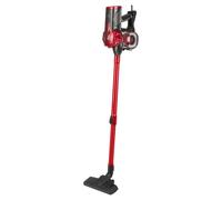 Clatronic, Aspirateur 2en1 à Main et Balai avec Fil BS1314-Rouge, 600W, Technologie de Filtre sans Sac, Câble de 6,8m, Léger et Maniable, Accessoires Inclus, Idéal pour Sols et Tissus d'Ameublement