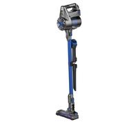 Proficare PC-BS 3036 A - Aspirateur 2 en A - A main et Balai - Eco Cyclon - 2 niveaux de puissance - Eclairage LED - Avec accessoires - 2200 mAh - Bleu et Gris
