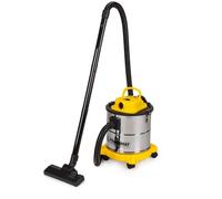 Aspirateur 2en1 industriel et vide cendre 2000W 20L - POWERMAT - Cuve inox - Filtre HEPA - Accessoires inclus