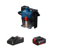 Aspirateur à batterie eau et poussière GAS 18V-6LS + 1 batterie GBA 18V 5 Ah + 1 chargeur GAL 18V-40 BOSCH