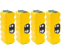 Aspirateur à batterie, haute capacité, large compatibilité, 4pcs NI-MH 5800mAh