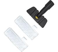 Aspirateur à brosse vapeur, tampon d'essuyage en microfibre, pièces de rechange, set 4