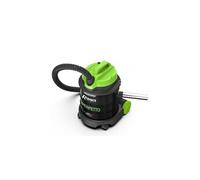 RIBIMEX Perfetto PRCEN020, Aspirateur à Cendres Parfait, Plastique et métal, Noir et Vert, 20 L silenzioso