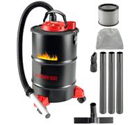Aspirateur à cendres 20 Litres 1200W pour cendres chaudes CINDER 1203 Valex