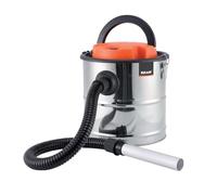 Aspirateur à Cendres avec Fonction Soufflerie - Puissance 1200W et Capacité 20L - Inclus un Tuyau de 1m et Couvercle de Filtre - Fabriqué en Acier Inoxydable - Nettoyage Cheminées et Pellets - Bikain