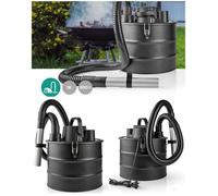 Aspirateur à cendres chaudes et froides - 18L - 800W - Filtre HEPA