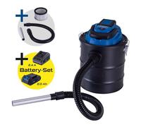 Aspirateur à cendres sans fil avec starterkit 2Ah C-AVC15-X - Set S - SCHEPPACH