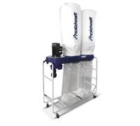 Aspirateur à copeaux mobile et flexible - buse 180° Inclinable 2800 m³/h 400 V Holzkraft ASA2803