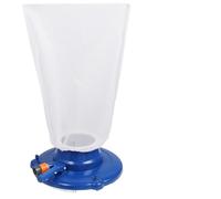 Aspirateur à feuilles pour piscine, ventouse de piscine extérieure, nettoyeur portatif avec brosses et sac en maille, balayeuse de piscine sous-marine avec 8 jets, 4 roues, 3 brosses