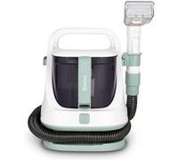 Nettoyeur Textile à main TWT77 H.Koenig, Réservoirs à eau propre et sale amovibles, Tous types de textiles : Matelas/Tapis/Canapés, Aspiration puissante, 650 W, Blanc et Vert