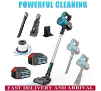 Aspirateur a main,Handheld Vacuum Cleaner Kit,Powerful& Rechargeable Stick Cordless Vacuum With 2x18V Batteries