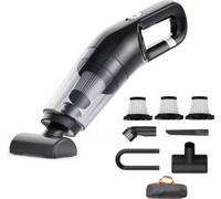 Aspirateur à main haute puissance sans fil pour voiture Noir Luxe