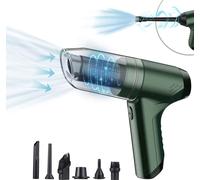 Aspirateur à main sans fil 19000Pa Puissant Aspiration et Soufflage 3 en 1 Aspirateur souffleur de poussière et pompe à main 120W High Power Wet and Dry Brushless Portable Cleaner Rechargeable Hand He