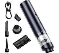 Aspirateur À Main Sans Fil Portable : Aspirateur À Main Pour Voiture,Puissant Mini Aspirateur Sans Fil Avec Charge Usb-C,Multifonction 4 En 1 Pour La Maison,Les Poils D'Animaux Et Le Bureau