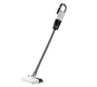 Aspirateur à main sans fil, portable, rechargeable, haute aspiration pour poils d'animaux, filtre lavable avec suceur plat et brosse de fixation, blanc