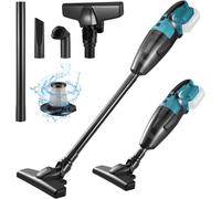 Aspirateur à main sans fil pour batterie Makita 18 V, mini aspirateur portable léger pour utilisation humide et sèche, petit aspirateur avec 3 buses et boîte à poussière, pour la maison et la voiture
