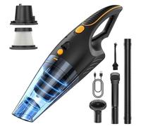 Aspirateur à main sans fil professionnel-pour surfaces sèches et humides-idéal pour la voiture-le bureau la maison