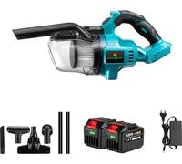 Aspirateur à main sans fil, réservoir de 700 ml, puissance 1000 W , 2 batteries fiche EU