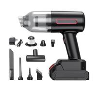 Aspirateur à main - Souffleur d'air sans fil, outil de nettoyage de voiture portable, design léger avec poignée ergonomique confortable | Home Interior Couch Carpet Desk Keyboard Truck Vacuum