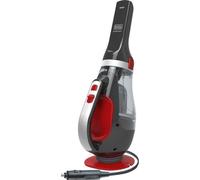 Aspirateur a main spécial voiture - BLACK & DECKER ADV1200-XJ - 12,5 AW - 12V - Prise allume cigare - Rouge / Gris