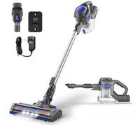 Air Essence Aspirateur sans Fil Cordless Vacuum Cleaner Bise Cyclone, Bleu, Aspirateur sans Sac, Puissance de 210 W, Capacité de 1,3 litres, Aspirateur Balai sans Fil