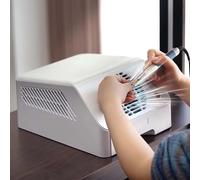 Aspirateur à Ongles 120 W à Connexion Directe, Polisseuse à Ongles 4000 Tr/Min, Ponceuse Professionnelle Pour Ongles, Avec Repose-Main