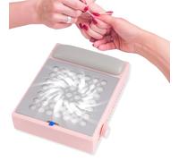Aspirateur à ongles - Aspirateur de poussière - Équipement de nettoyage - Professionnel - Avec filtre - 56 W - Facile à nettoyer - Pour salon de manucure, salon, maison - Manucure personnelle - Rose