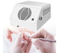 Aspirateur à Ongles éLectrique à Volume Rapide, Repose-Bras Et Filtre Amovible, Fonctionnement Silencieux, Pour Ongles Naturels Et Artificiels