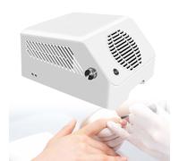 Aspirateur à Ongles éLectrique, Aspirateur De Manucure Professionnel Avec Filtres RéUtilisables, Vitesse Du Vent RéGlable, Outil De Manucure Et PéDicure, Bouton 6 Vitesses